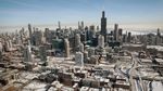 Penampakan Udara Fenomena Polar Vortex di AS
