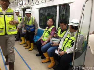 Soal Tarif MRT Jakarta, Kepala Bappenas: Sangat Terjangkau