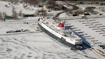 Penampakan Udara Fenomena Polar Vortex di AS