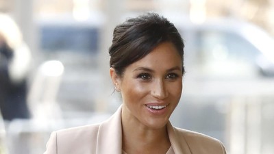 Foto: Ketika Anak Kecil Terpukau Melihat Meghan Markle