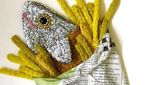 Gemas! Siapa Sangka Aneka Seafood Ini Terbuat dari Benang Wol dan Payet