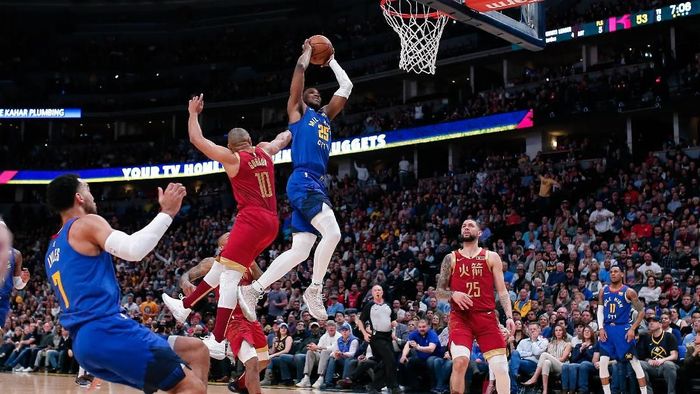 Denver Nuggets menang atas Houston Rockets (Foto: Isaiah J. Downing-USA TODAY Sports) Denver Nuggets menang atas Houston Rockets (Foto: Isaiah J. Downing-USA TODAY Sports)