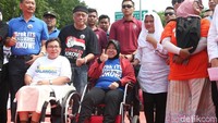 Turut hadir dalam kegiatan kampanye ini Pramono Anung, Addie MS, Cak Lontong, Andre Hehanusa, dan lainnya. Dalam acara ini juga dibacakan deklarasi Forum Alumni Jawa Timur.
