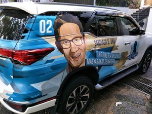 Prabowo-Sandi Luncurkan Mobil Kampanye dan Umumkan Penyumbang Dana