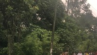 Longsor sendiri terjadi sekitar pukul 02.00 WIB dini hari setelah lokasi itu diguyur hujan deras. Polisi menyatakan ada jalur alternatif yang bisa dilalui warga. (Foto: Dok. Polres Lahat)