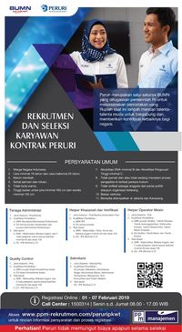 BUMN Pencetak Uang Ini Buka Lowongan Buat SMK dan DIII