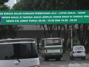 Pemprov DKI Berlakukan Ganjil Genap di 28 Exit Tol, Ini Daftarnya