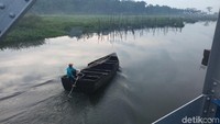 Pemandangan ini sekitar pukul 06.00 WIB. Lokasi persisnya ada di Desa Sumurup, Kabupaten Semarang, Jawa Tengah (Aji Kusuma/detikTravel)