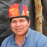 Tonico Benites, salah satu perwakilan Suku Guarani (Survival International)