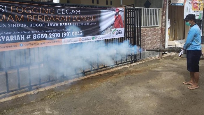 500 Orang Terjangkit DBD di Bogor, Fogging Dilakukan