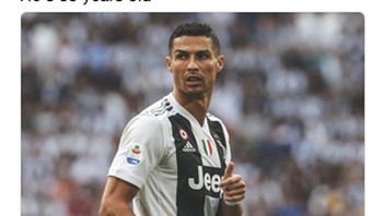 Di Italia, Ronaldo pun mencuri perhatian lewat aksinya bersama Juventus. (Foto: Internet/Twitter)
