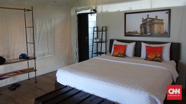 Glamping Seksi di Taman Surga Bandung