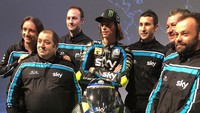 Salah satunya adalah Nicolo Bulega, yang merupakan anak didik Rossi di akademinya. (Foto: Instagram @skyracingteamvr46)