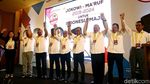 Hadiri Rakornas Jenggala Center, Jusuf Kalla Dukung Jokowi-Maruf