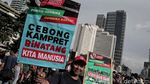 Aksi Masyarakat Lawan Hoax di CFD Jakarta