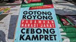 Aksi Masyarakat Lawan Hoax di CFD Jakarta