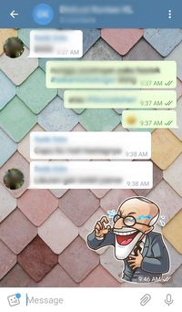 Update Telegram Punya Background yang Lucu-lucu