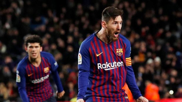 Lionel Messi berhasil mencetak dua gol dan membuat Barcelona terhindar dari kekalahan.