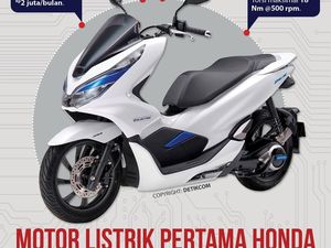 Motor Listrik Pertama Honda