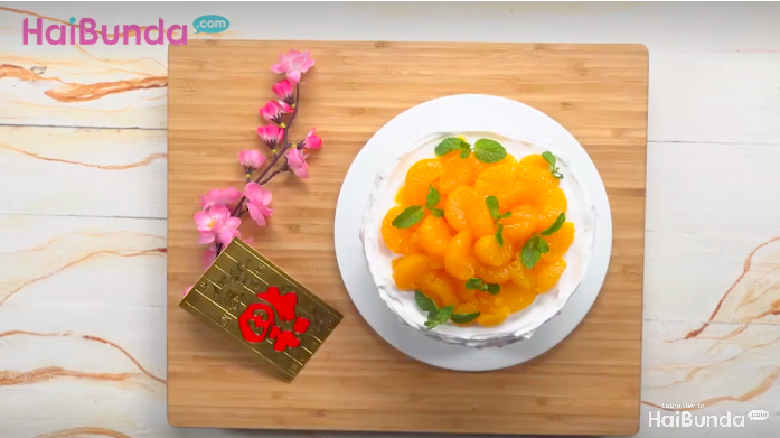 Mandarin cheese cake/ Foto: HaiBunda Mandarin cheese cake/ Foto: HaiBunda