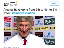 Meme-meme Kejam Arsenal Terdampar di Posisi Enam