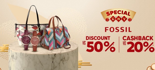 Di Blibli, Anda pun bisa mendapati produk Fossil seperti jam tangan dan tas yang diskon hingga 50%. Apalagi ada tambahan cashback hingga 20%. Jangan sampai kelewatan. Foto: Blibli