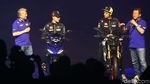 Rossi-Vinales Tunggangi Motor Bebek dan Sport Yamaha