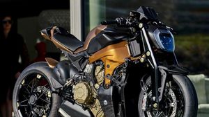 Ducati Panigale V4 Dimodifikasi Jadi Motor Naked