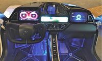 Interior Mobil Amfibi Fomm One 