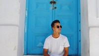 Mykonos di Yunani menjadi destinasi liburan yang beberapa kali ia kunjungi (denissuarezfernandez/Instagram)