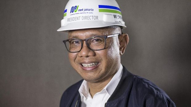 Dirut MRT Jakarta William Sabandar / 