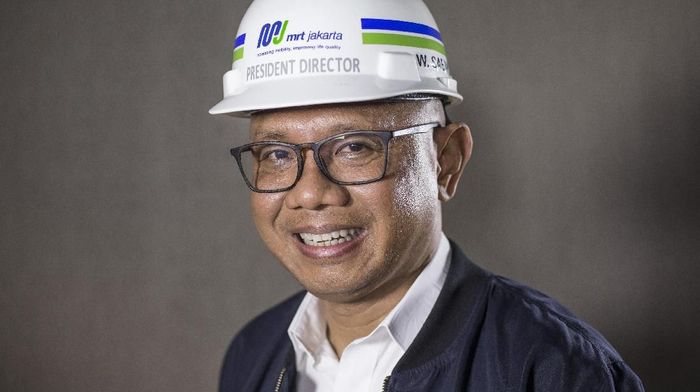 Dirut MRT Jakarta William Sabandar. Foto: Ari Saputra/detikFoto Dirut MRT Jakarta William Sabandar. Foto: Ari Saputra/detikFoto
