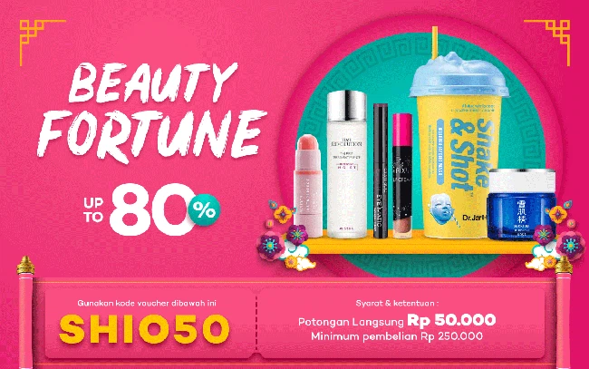 Tidak berencana keluar rumah saat libur Imlek besok? Anda bisa memanfaatkan waktu untuk berburu diskon yang ditawarkan JD ID. Untuk para wanita, Anda bisa menemukan beragam makeup hingga produk perawatan yang diskon sampai 80%. Beragam brand yang produknya susut harga, antara lain The Saem, LOreal Paris, Kose, hingga Elizabeth Arden. Foto: JD ID