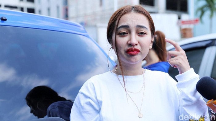 Cupi Cupita saat ditemui di studio Trans TV.