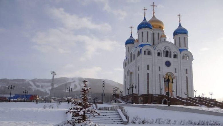 Bangunan khas Rusia dengan kubahnya (Miquel Ros/CNN Travel) Bangunan khas Rusia dengan kubahnya (Miquel Ros/CNN Travel)