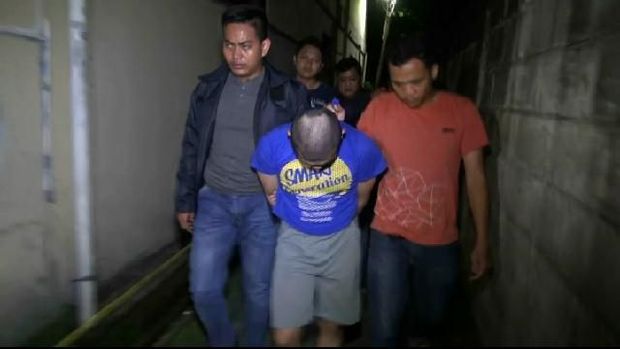 Lima orang pelaku ditangkap.
