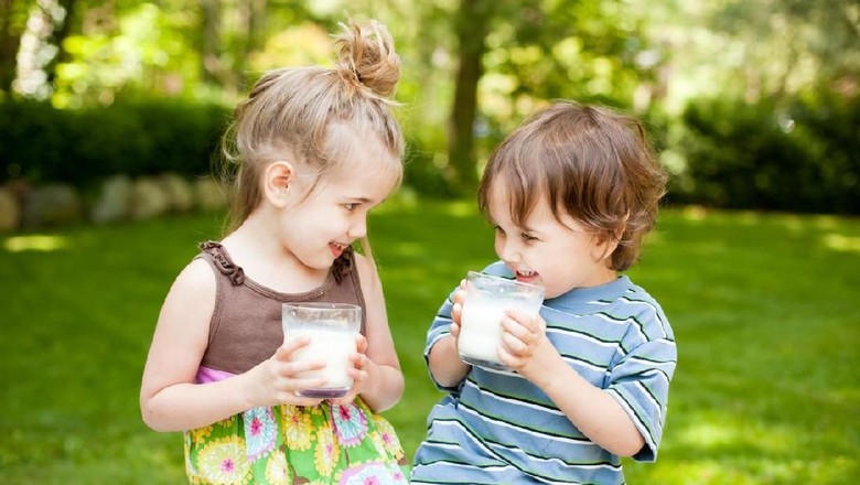 Kapan Waktu Terbaik Anak Minum Susu? /Foto: istock Kapan Waktu Terbaik Anak Minum Susu? /Foto: istock