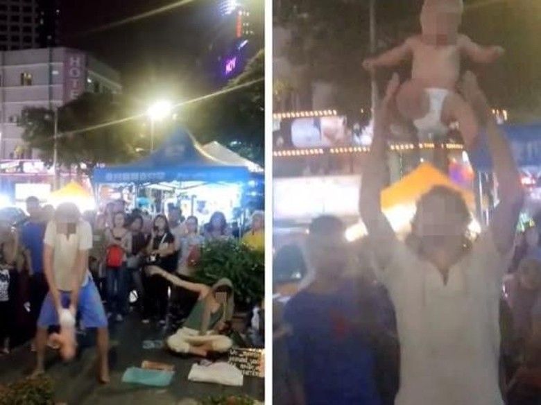 Juggling Bayi untuk Dapat Uang, Pasangan Rusia Ditahan di Malaysia Juggling Bayi untuk Dapat Uang, Pasangan Rusia Ditahan di Malaysia