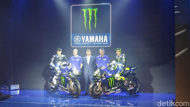 Nih Motor Balap Yamaha yang Bakal Dipakai Rossi dan Vinales