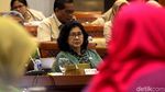 Menkes Nila Moeloek Bahas RUU Kebidanan Bersama DPR