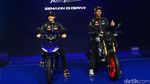 Rossi-Vinales Tunggangi Motor Bebek dan Sport Yamaha
