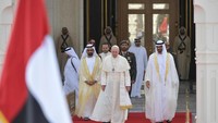 Selain itu Paus juga akan melakukan konferensi pers antar-agama (Foto: Dok. Vatican Media/­Handout via REUTERS)