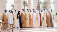Dilansir AFP, Senin (4/2/2019), Paus mendarat di Abu Dhabi, Minggu (3/2). (Foto: Dok. UEA Government)