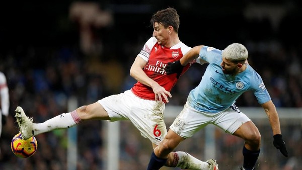 Man City Terlalu Tangguh untuk Arsenal