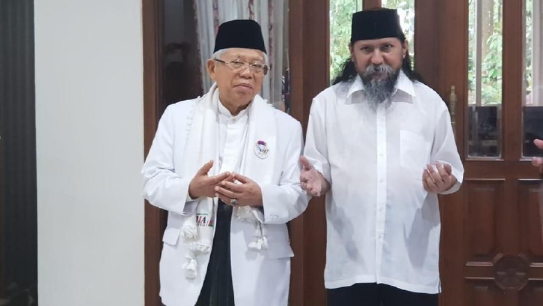 Maruf Amin Bertemu Habib Jafar Alkaff, Didoakan Menangi Pilpres Maruf Amin Bertemu Habib Jafar Alkaff, Didoakan Menangi Pilpres