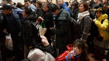 Tradisi ini disebut sebagai migrasi manusia terbesar di dunia. Foto: Reuters/Stringer