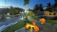 Kementerian PUPR juga membangun Ruang Terbuka Publik (RTP). Istimewa/Kementerian PUPR.