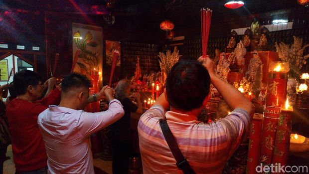 Suasana Vihara Sri Kukus Redjo Gunung Kalong, Ungaran. 