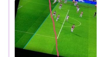 Offside? Nggak tuh! (Foto: Internet/Twitter)