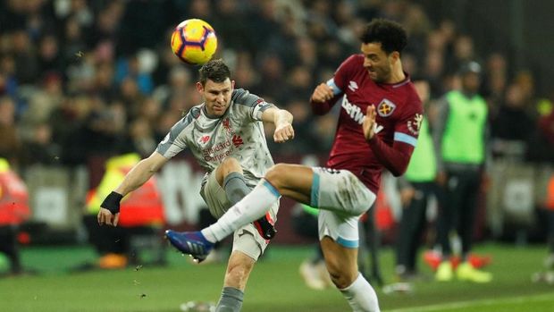 Liverpool harus puas dengan raihan satu angka dari markas West Ham.